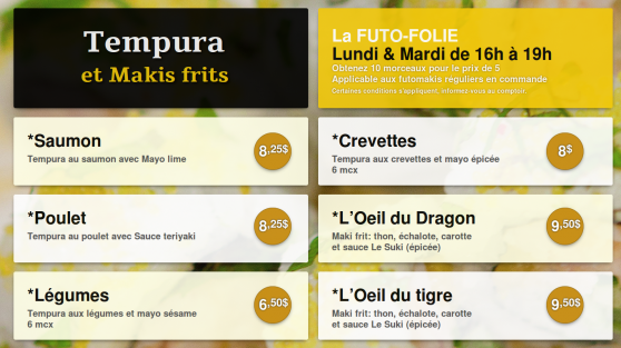 Menu Midi 2a