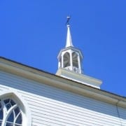 Photo de Saint-Didace - Clocher de l'église.