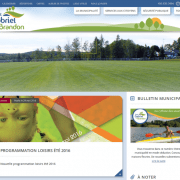 Nouveau site web de la Municipalité de Saint-Gabriel-de-Brandon