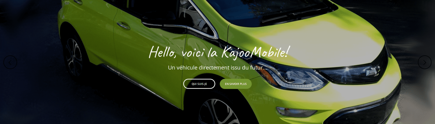 KajooMobile (accueil)