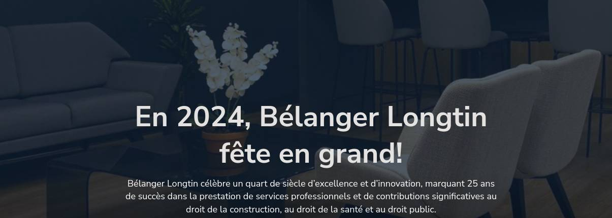 Accueil Belanger & Longtin