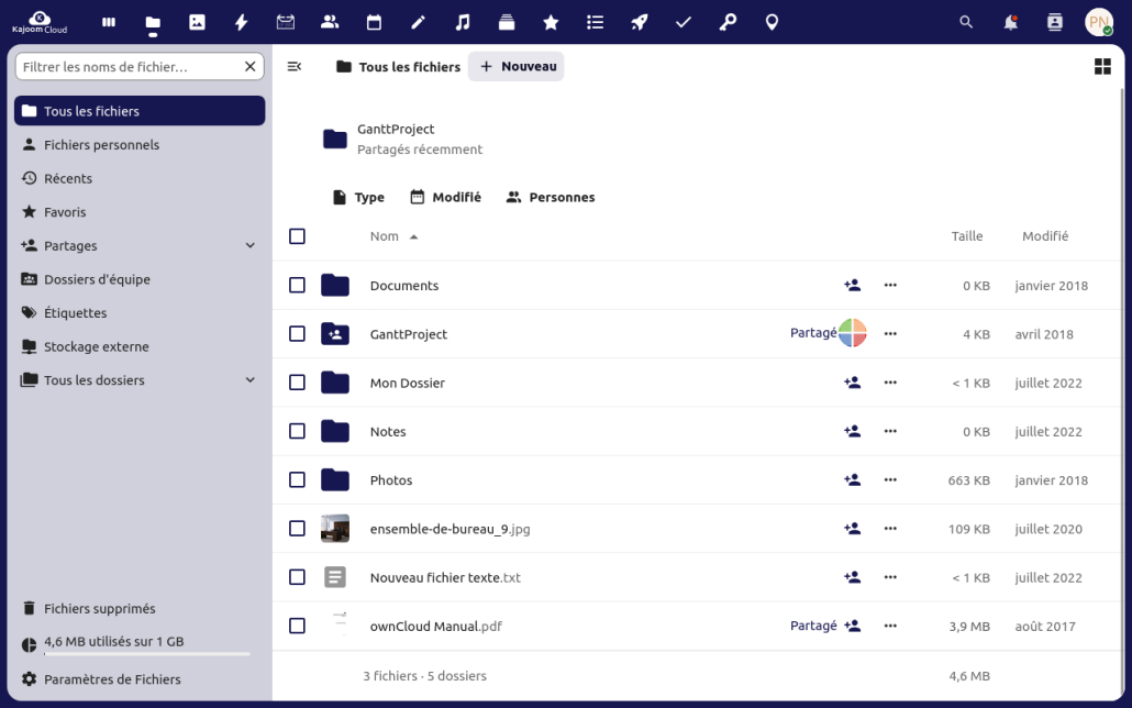 Fichiers-Example-Kajoom-Cloud